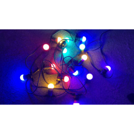 10M Drop Outdoor Garden String Lights with 15 Sockets E27 Holder, IP65 Commercial-Grade (Bulb not included) - thumbnail 2