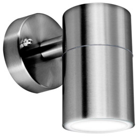 Outdoor Down Wall light Stainless Steel  IP44 (GU10 5W included)