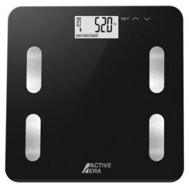 Ultra Slim Digital Bathroom Scales - LCD Display, Calorie Intake Calculator