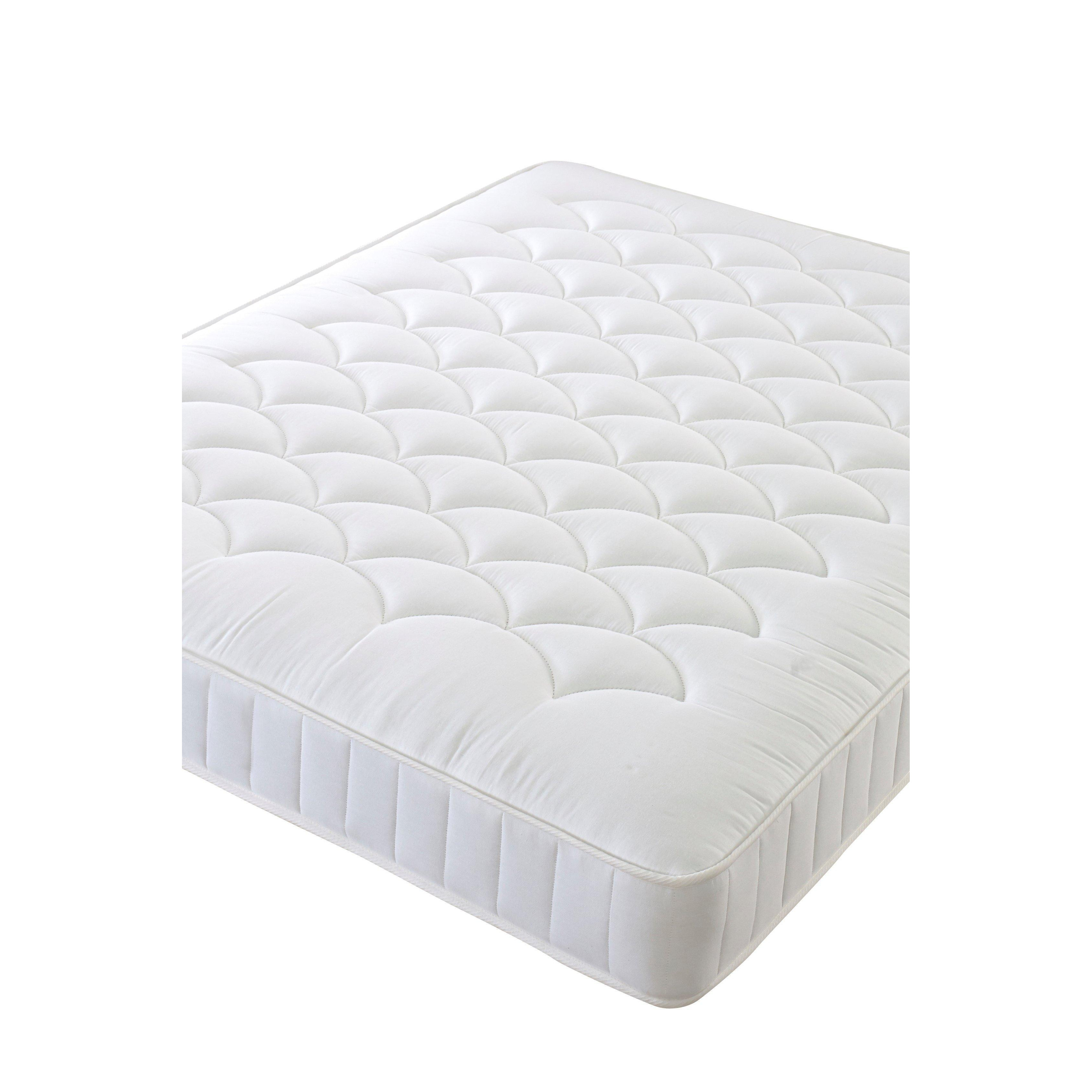 White Classic Cotton Hypoallergenic Quilted Ortho Mattress - image 1