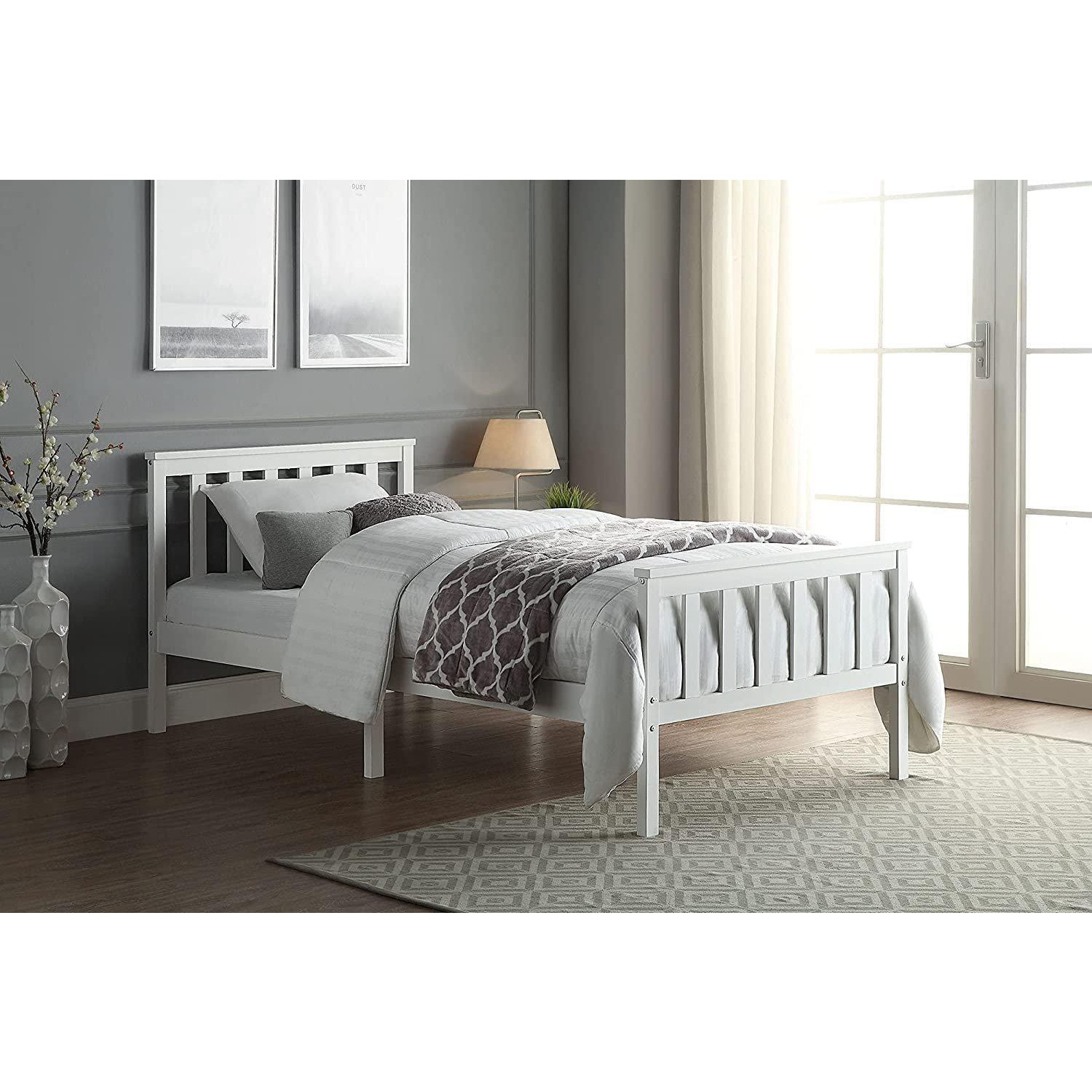 Wooden Bed Frame 3FT For Adult & Children - image 1