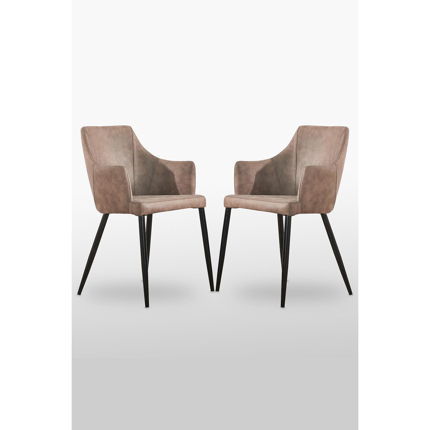 Zarah' Dining Chairs Set of 2 - image 1