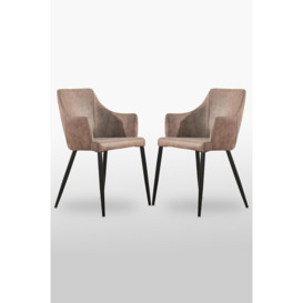 Zarah' Dining Chairs Set of 2