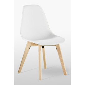 Single 'Rico Modern Dining Chair' Dining Room Plastic Chair