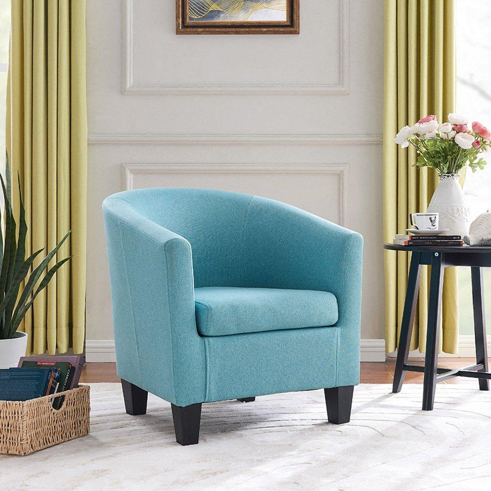 Canberra Tub Chair Accent Chair With Wooden Legs - image 1