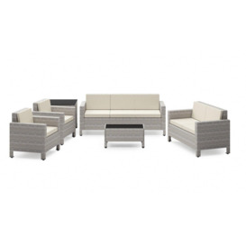 Rattan Garden Furniture Sofa Chair Lounge Outdoor Set - thumbnail 2