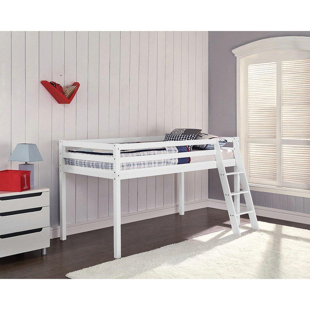 Albany Wooden Mid-Sleeper Bunk Bed - image 1