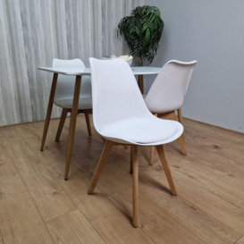 Dining Table Set with 4 Chairs Dining Room and Kitchen table set of 4 - thumbnail 1