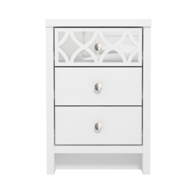 Arianna 3 Drawer Bedside Table - thumbnail 2