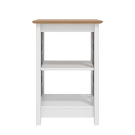 Exmouth Side Table with Shelf - thumbnail 2