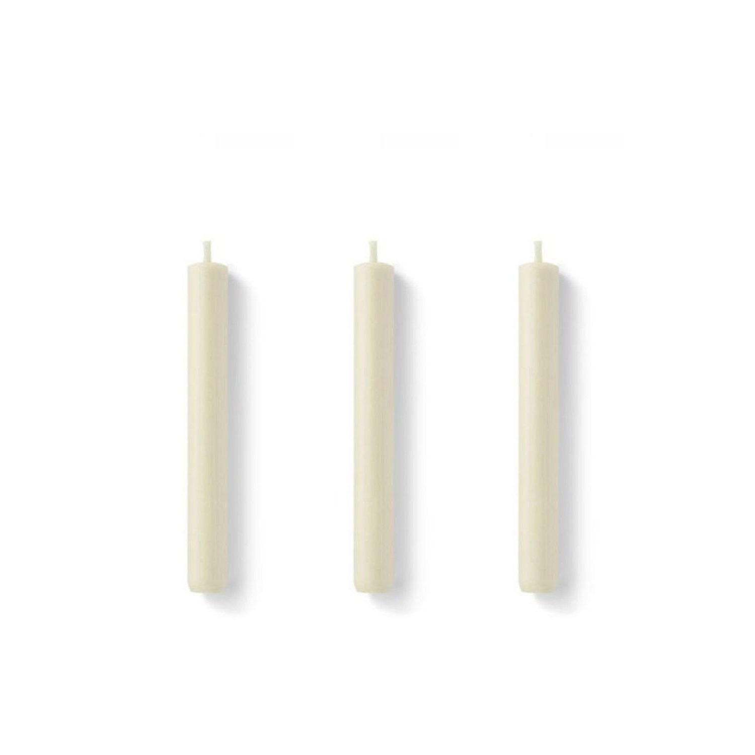 Dinner Candle Champagne Set of 3