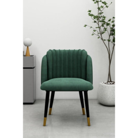 Set of 4 'Milano Velvet Dining Chair' Upholstered Dining Room Chair - thumbnail 2