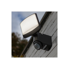 'Sunshine' Grey Medium LED Flood Light With Motion Sensor