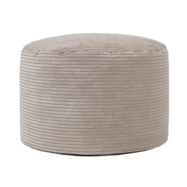 Frankie Cord Bean Bag Pouffe Large Cord Footstools