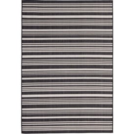 Ecology Collection Outdoor Rugs in Black - 300bl - thumbnail 1