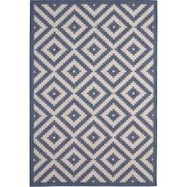 Ecology Collection Outdoor Rugs in Blue - 100blu - thumbnail 3