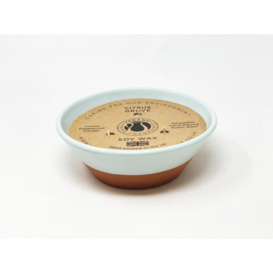 Rustic Pastel Home Fragrance Décor Shallow Bowl Soy Wax Candle (Diam) 17cm - thumbnail 1