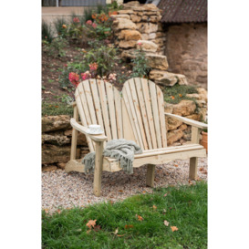 Double Adirondack relax garden bench - thumbnail 2