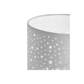 'Stardust' Grey Star Easy Fit  Ceiling Lamp Shade - thumbnail 2