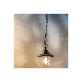 CGC Lighting 'Ryder' Black Hanging Lantern Outdoor Porch Light