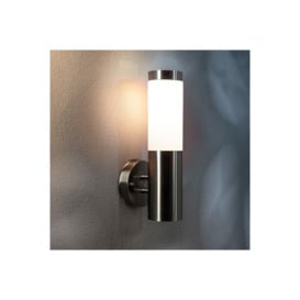 'Coze'  Stainless Steel Straight Solar Wall Lamp 4000K Natural White LED Light IP44 - thumbnail 1