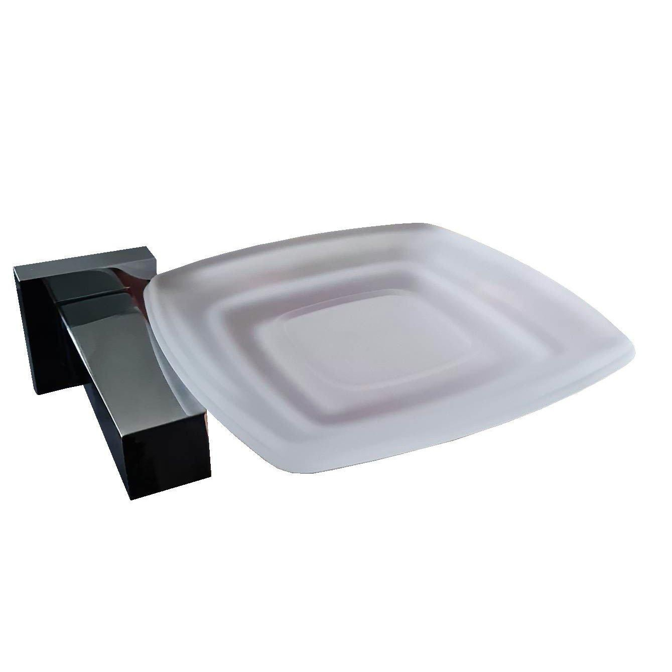Soap Holder Glass Soap Dish & Holder Wall Mounted Accessory - image 1