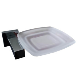 Soap Holder Glass Soap Dish & Holder Wall Mounted Accessory - thumbnail 1