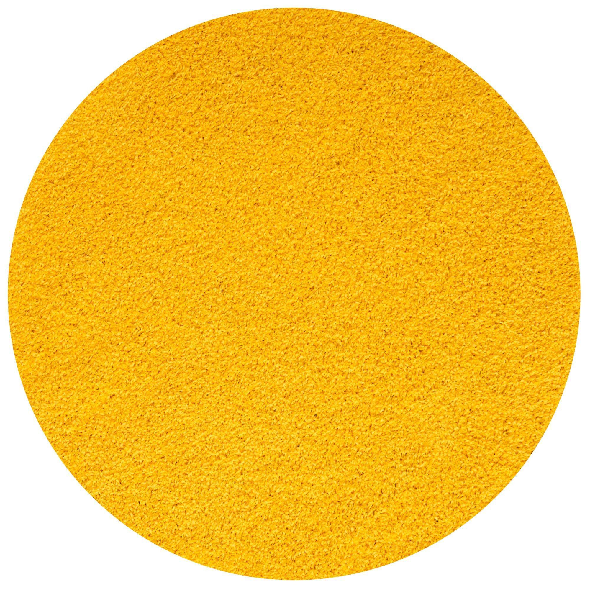Myshaggy Collection Rugs Solid Design - Yellow - image 1
