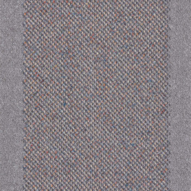 Washable Designer Rugs & Mats Bordered Design in Silver Grey - 110G - thumbnail 2