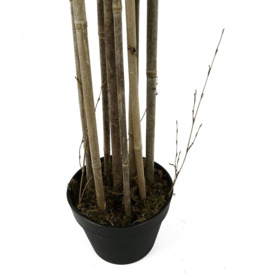 180cm (6ft) Artificial Bamboo Plants Trees Green - thumbnail 2
