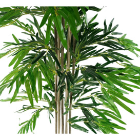 180cm (6ft) Artificial Bamboo Plants Trees Green - thumbnail 3