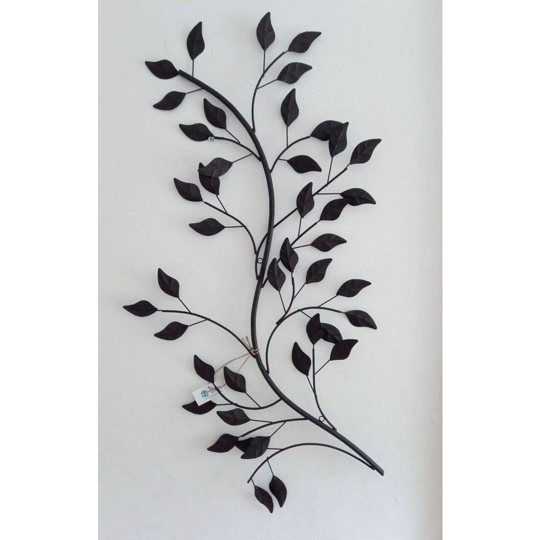 Leaf and Branch Metal Wall Art Garden Décor - image 1