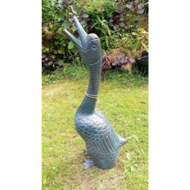 Goose Garden Ornament Sculpture cast in Aluminium - thumbnail 1