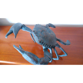 Crab Ornament made from Cast Aluminium in Antique Finish - thumbnail 2