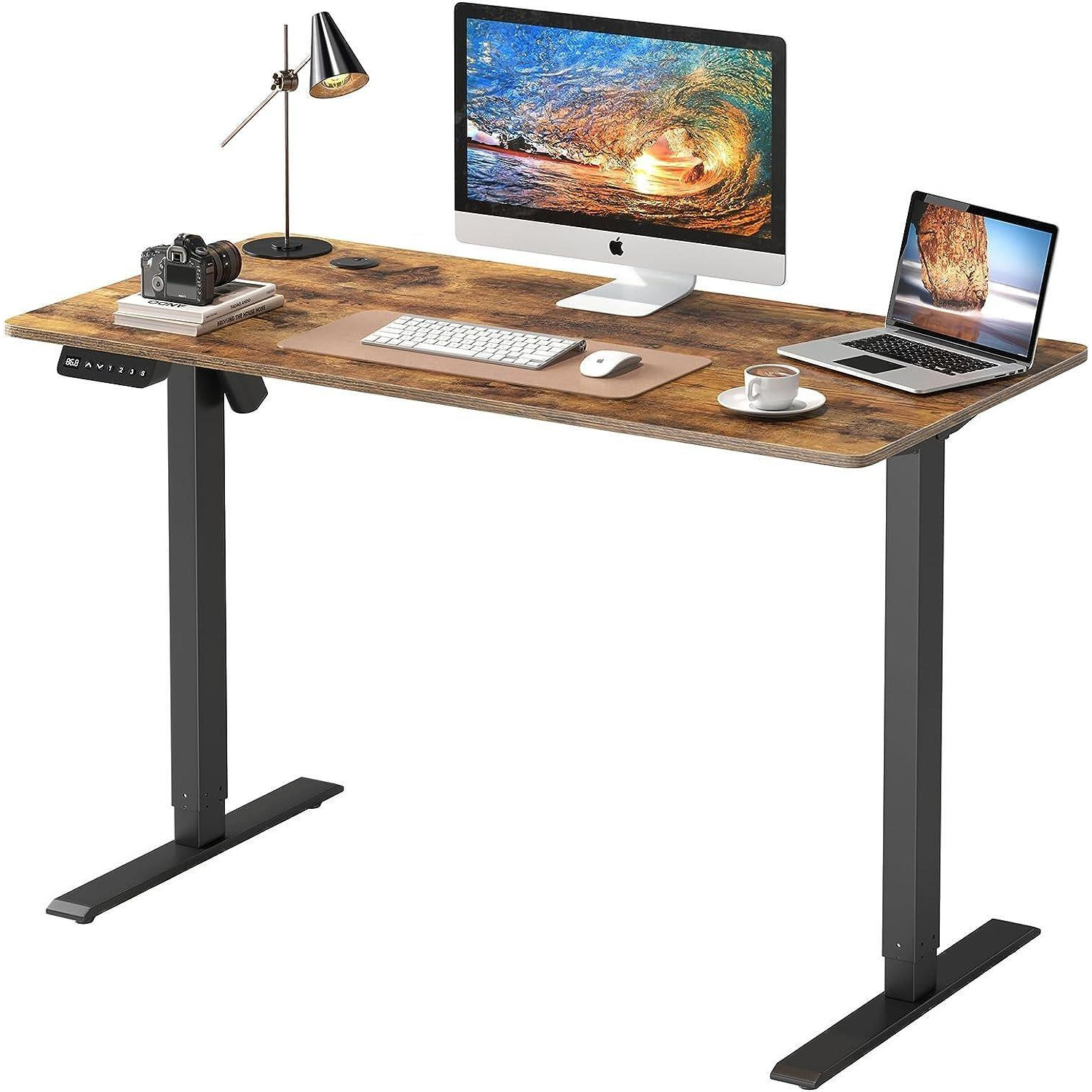 Height Adjustable Electric Desk Stand Up Desk for Home & Office - image 1