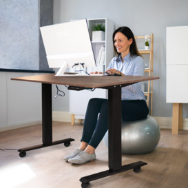 Height Adjustable Electric Desk Stand Up Desk for Home & Office - thumbnail 2