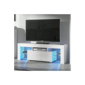 TV Unit 130cm Sideboard Cabinet Cupboard TV Stand - thumbnail 2