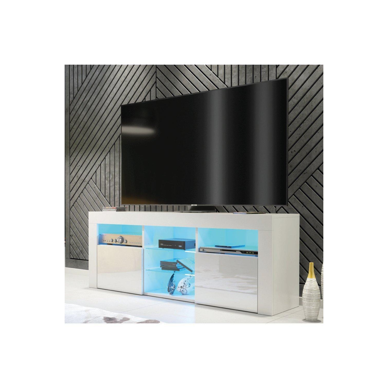 TV Unit 145cm Sideboard Cabinet Cupboard TV Stand - image 1