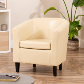 Meriden Vegan Leather Tub Chair