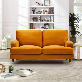 Woodbury 158cm Wide 2 Seat Velvet Fabric Sofa