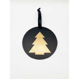 4 Pack Wooden Christmas Tree Ornaments - thumbnail 3