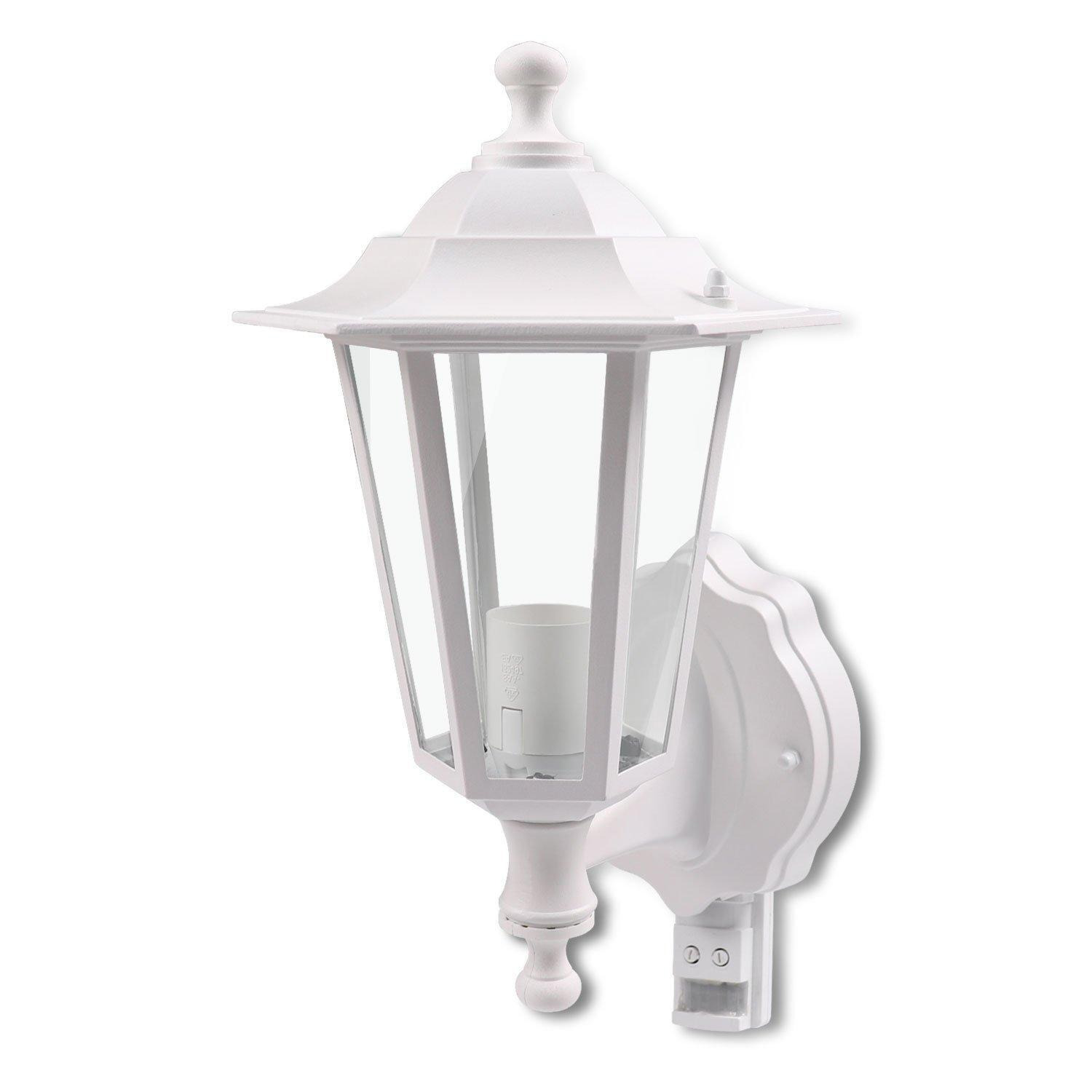 Outdoor Vintage Wall Light with E27 Lamp Holder with Motion Sensor (Bulb not included) - image 1