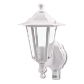 Outdoor Vintage Wall Light with E27 Lamp Holder with Motion Sensor (Bulb not included)