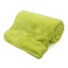 Mink Luxury Velvet Soft Blanket Throw - thumbnail 1