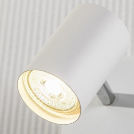 'Veneto' White Single GU10 Ceiling Spotlight Adjustable - thumbnail 3