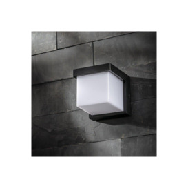 CGC Lighting 'Addison' Black Cube LED Outdoor Wall Light 4000k Natural White - thumbnail 3