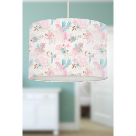 Pink and Green Unicorns Lampshade