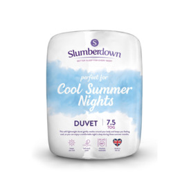 Cool Summer Nights 7.5 Tog Summer Duvet