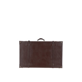 'Andare' Vintage Large Leather Trunk - thumbnail 3