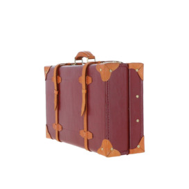 Roxana' Home Accessory Leather Trunk - thumbnail 2